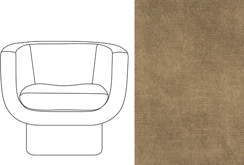 Sketch Block Chair Adore 211