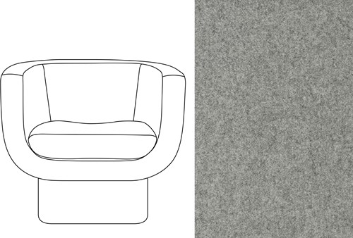 Sketch Block Chair Facet 1000