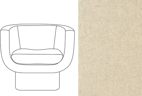 Sketch Block Chair Facet 1037