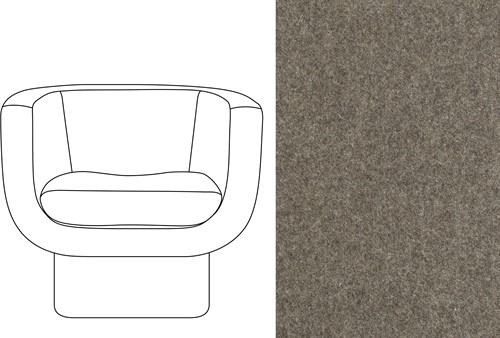Sketch Block Chair Facet 124