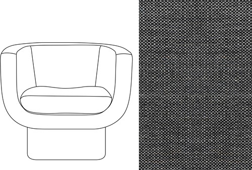 Sketch Block Chair Gent 02