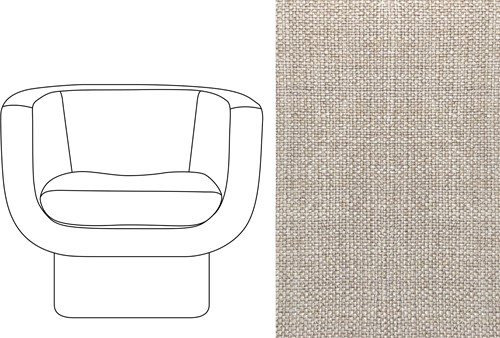 Sketch Block Chair Gent 06