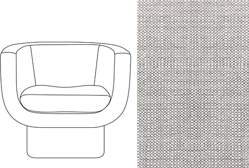 Sketch Block Chair Gent 17