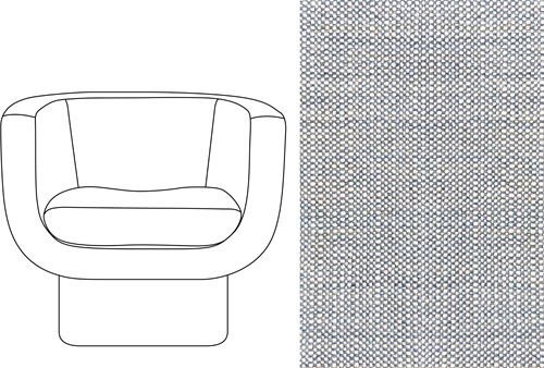 Sketch Block Chair Gent 18