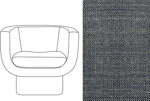 Sketch Block Chair Gent 21
