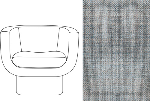 Sketch Block Chair Gent 22