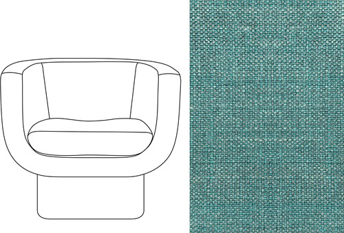 Sketch Block Chair Gent 24