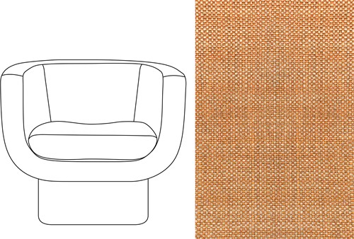 Sketch Block Chair Gent 31