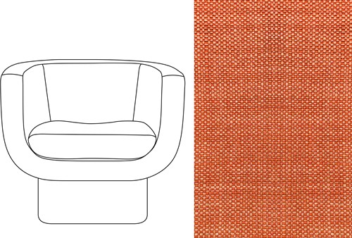 Sketch Block Chair Gent 34