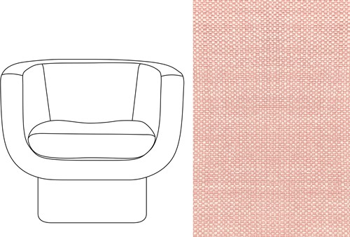 Sketch Block Chair Gent 35