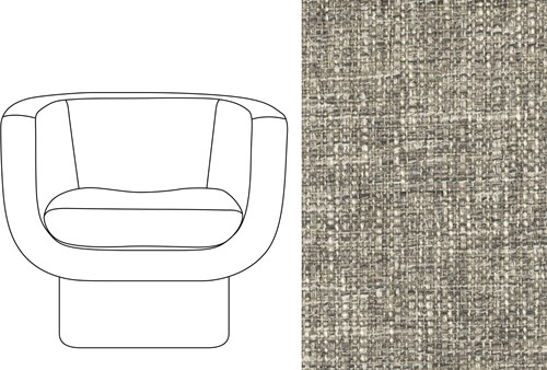 Sketch Block Chair Havana PRO-20