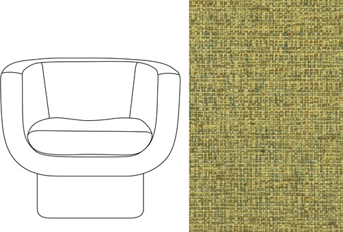 Sketch Block Chair Havana PRO-2