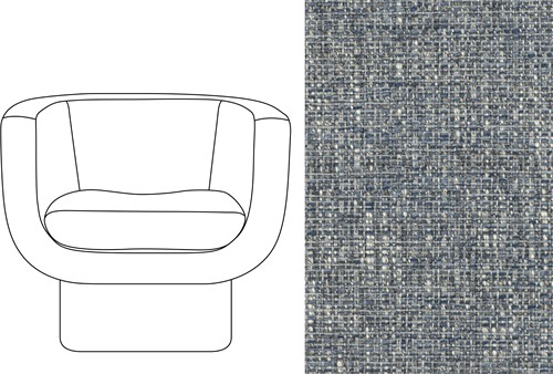 Sketch Block Chair Havana PRO-4