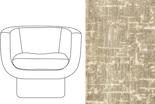 Sketch Block Chair Island 124
