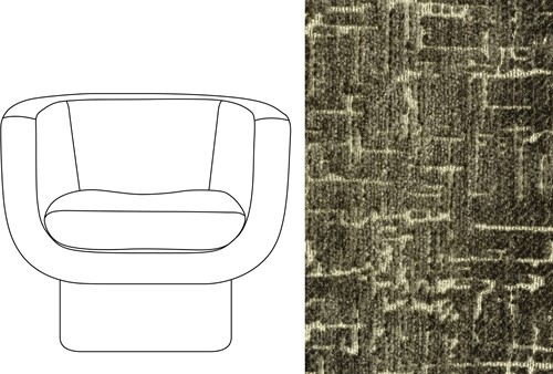 Sketch Block Chair Island 156