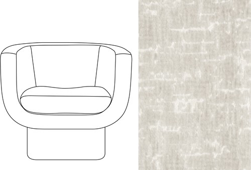 Sketch Block Chair Island 60