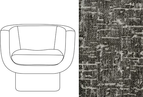 Sketch Block Chair Island 67