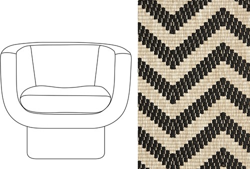 Sketch Block Chair Marelle 00