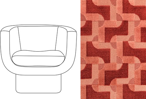 Sketch Block Chair Mosaik 004