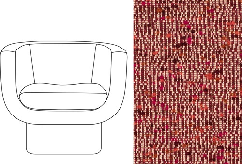 Sketch Block Chair Nymphea 41