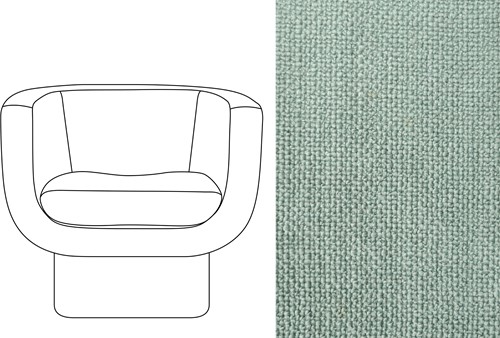 Sketch Block Chair Paco Lichen