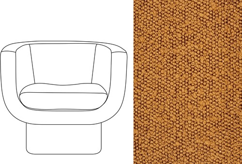 Sketch Block Chair Trondheim 306