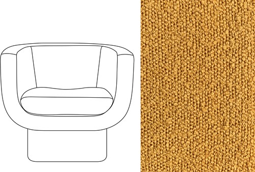 Sketch Block Chair Trondheim 400