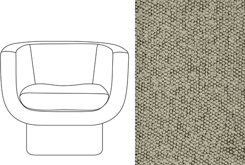Sketch Block Chair Trondheim 504