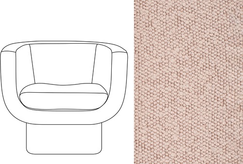 Sketch Block Chair Trondheim 707