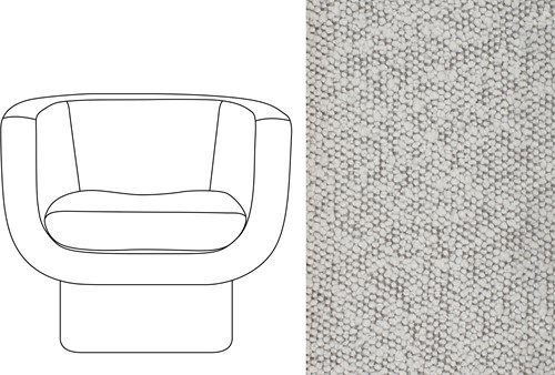 Sketch Block Chair Trondheim 805