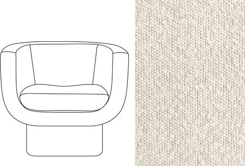 Sketch Block Chair Trondheim 908