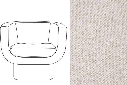Sketch Block Chair Trondheim 913