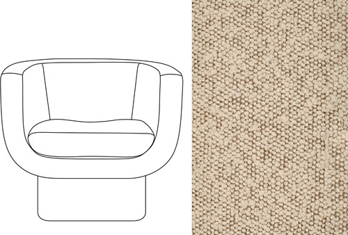 Sketch Block Chair Trondheim 914