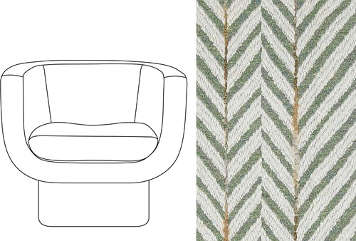 Sketch Block Chair Zulu-13