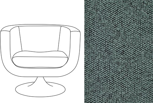 Sketch Swivel Chair V2 Trondheim 605
