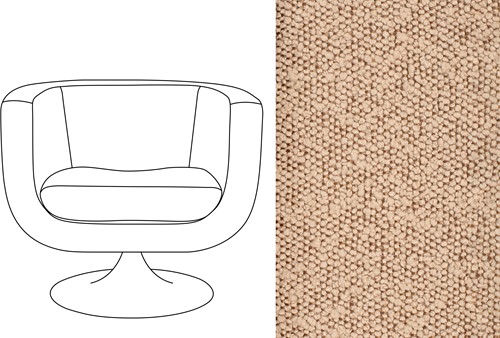 Sketch Swivel Chair V2 Trondheim 706