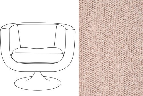 Sketch Swivel Chair V2 Trondheim 707