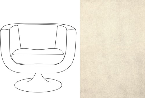 Sketch Chair Velour 003