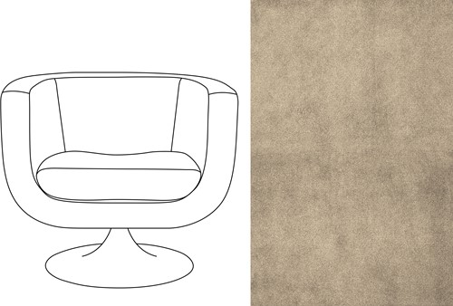 Sketch Chair Velour 031