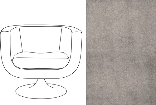 Sketch Chair Velour 090