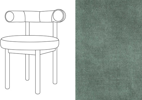 Sosis Dining Chair Adore 158
