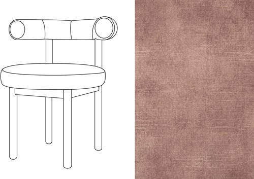 Sosis Dining Chair Adore 200