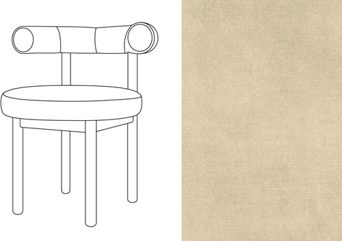 Sosis Dining Chair Adore 215