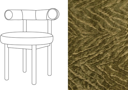 Sosis Dining Chair Folie Douce 34