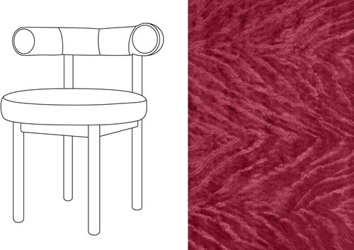 Sosis Dining Chair Folie Douce 80
