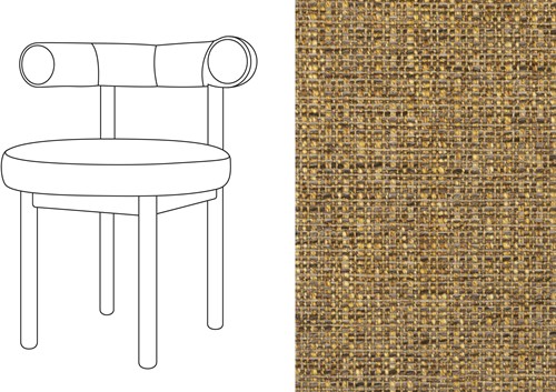 Sosis Dining Chair Havana PRO-9