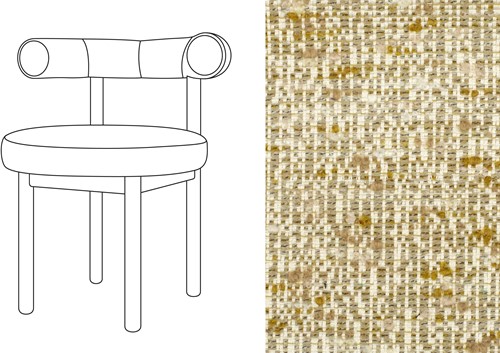 Sosis Dining Chair Nymphea 08