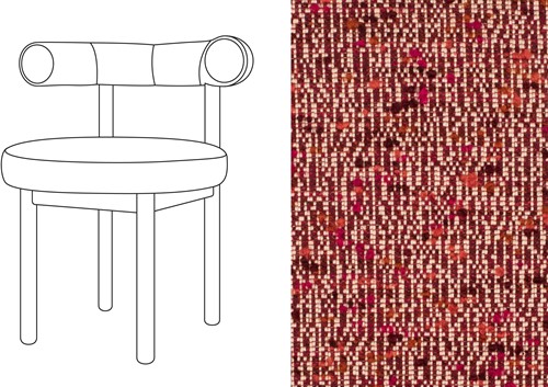 Sosis Dining Chair Nymphea 41