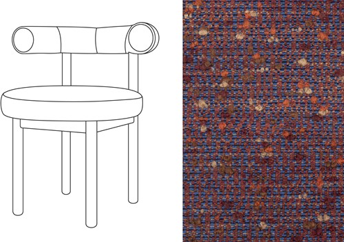 Sosis Dining Chair Nymphea 55