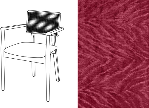 Steven Armchair Folie Douce 80